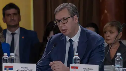 الرئيس الصربي