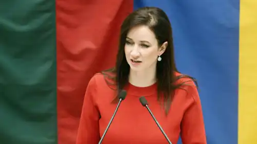 رئيسة وزراء ليتوانيا إنجا روجينيني