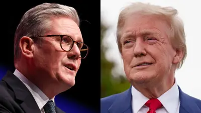 دونالد ترامب وكير ستارمر