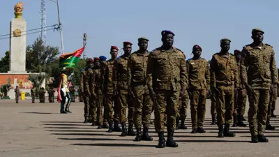 جنود في جيش بوركينا فاسو