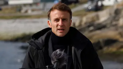 الرئيس الفرنسي ايمانيول ماكرون