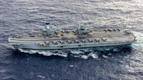 حاملة الطائرات البريطانية HMS Prince of Wales