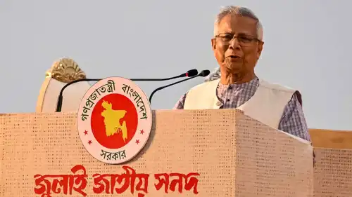 رئيس الحكومة المؤقتة في بنغلادش محمد يونس