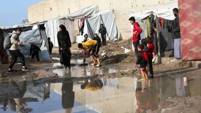 نازحون في غزة