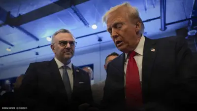 دونالد ترامب ومسعد بولس