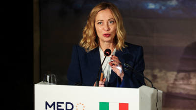 رئيسة الوزراء الإيطالية جورجا ميلوني