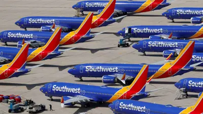 أسطول طائرات تابع لشركة ساوث ويست إيرلاينز