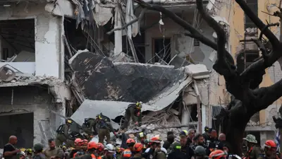 غارة إيرانية على تل أبيب