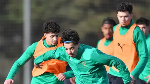 تدريبات منتخب المغرب 