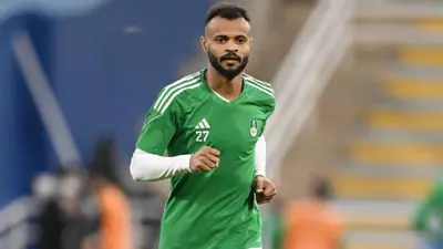 علي مجرشي لاعب الأهلي السعودي