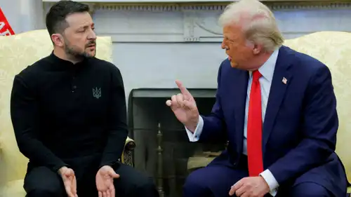 دونالد ترامب وزيلينسكي 