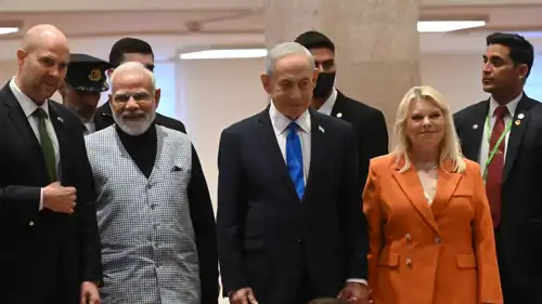 من زيارة مودي إلى الكنيست