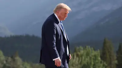 الرئيس الأمريكي دونالد ترامب