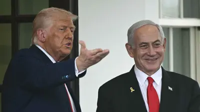 ترامب ونتنياهو 