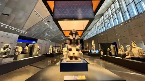 من المتحف المصري الكبير