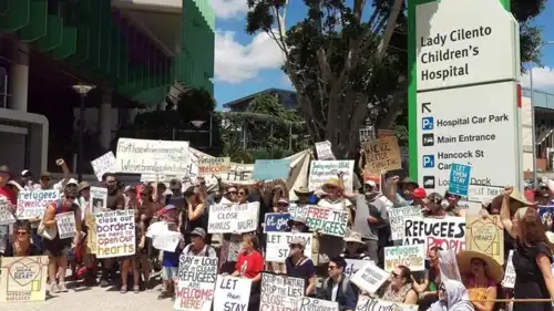 اللاجئين في أستراليا