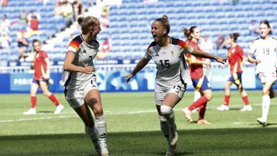 جفين صاحبة هدف فوز ألمانيا ببرونزية أولمبياد باريس