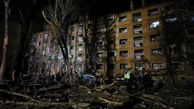 من موقع هجوم روسي في أوكرانيا