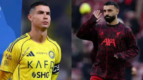 كريستيانو رونالدو ومحمد صلاح