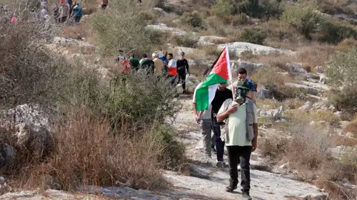 فلسطينيون يواجهون عنف المستوطنين في الضفة الغربية