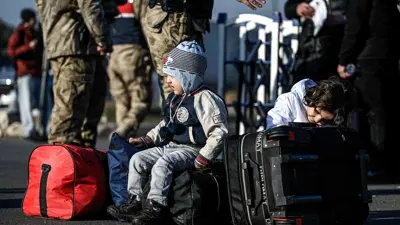 لاجئون سوريون