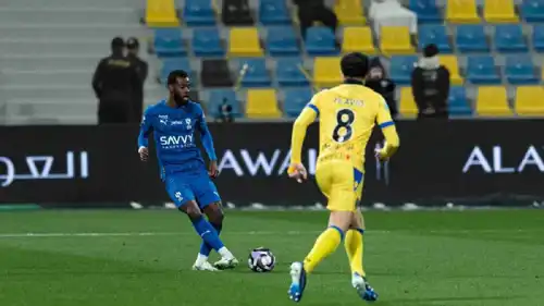 مباراة الهلال والتعاون في الدوري السعودي