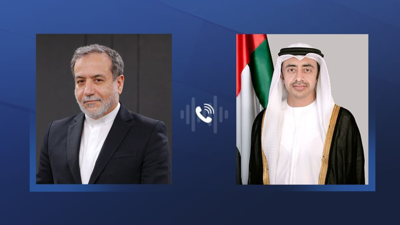 سمو الشيخ عبدالله بن زايد آل نهيان ووزير الخارجية الإيراني 