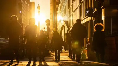 لحظة سطوع الشمس في ولاية نيويورك