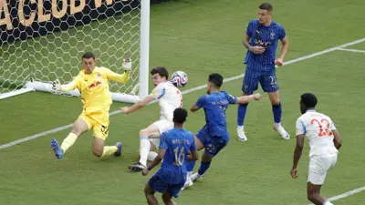 من مباراة الهلال وسالزبورغ