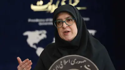 المتحدثة باسم الحكومة الإيرانية، فاطمة مهاجراني