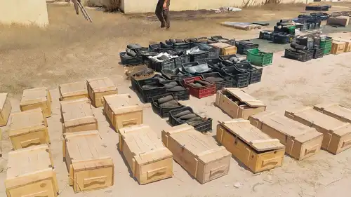 جانب من السلاح الفلسطيني