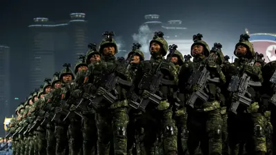 قوات كورية شمالية