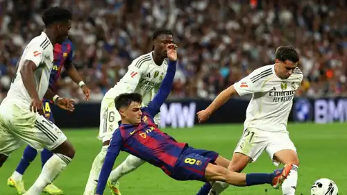 مباراة الكلااسيكو بين ريال مدريد وبرشلونة 