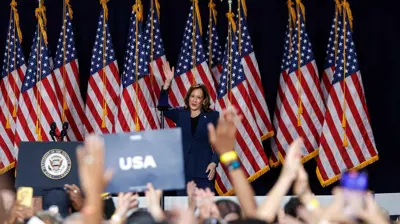 حدث انتخابي للمرشحة كامالا هاريس