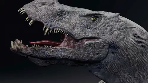 وحش ضخم منقرض - تعبيرية