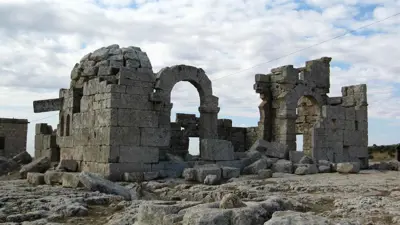 آثار في مدينة السويداء بسوريا