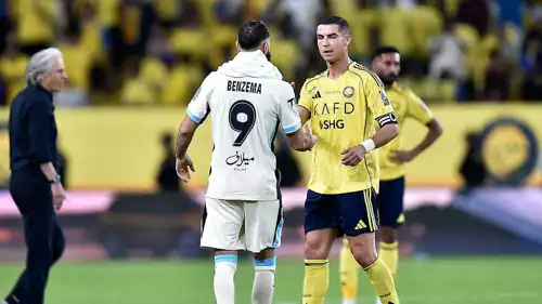 بنزيما وكريستيانو رونالدو 