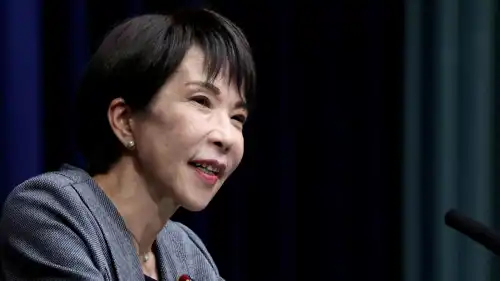 رئيسة وزراء اليابان ساناي تاكايتشي