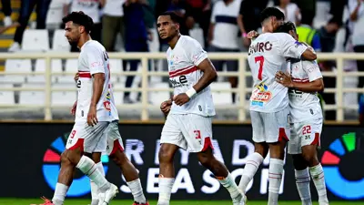 من مباراة الزمالك وبيراميدز