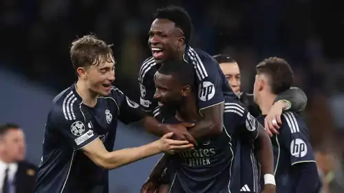 لاعبو ريال مدريد الإسباني