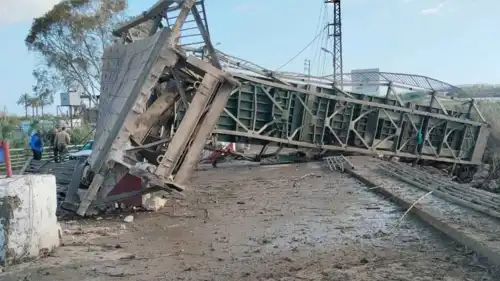 استهداف سابق لأحد جسور جنوب لبنان