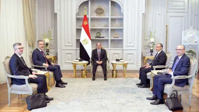 خلال لقاء السيسي وفيدال