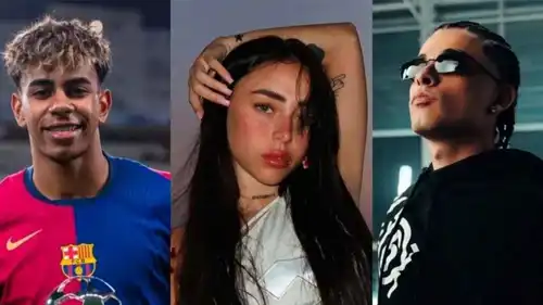 لامين يامال ونيكي نيكول وتروينو