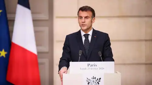 الرئيس الفرنسي إيمانويل ماكرون