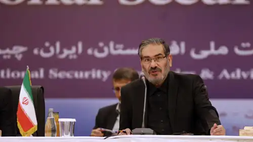  أمين المجلس الأعلى للأمن القومي في إيران علي شمخاني