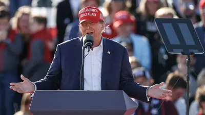 المرشح الجمهوري للرئاسة الأمريكية دونالد ترامب