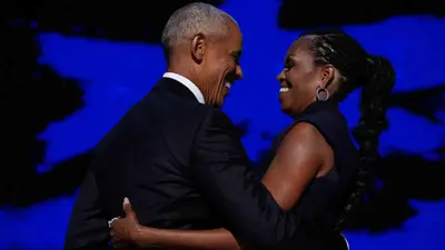 باراك وميشيل اوباما 