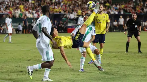 مباراة النصر والأهلي في نهائي السوبر السعودي