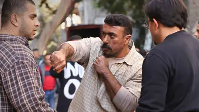 كواليس تصوير مسلسل فهد البطل 