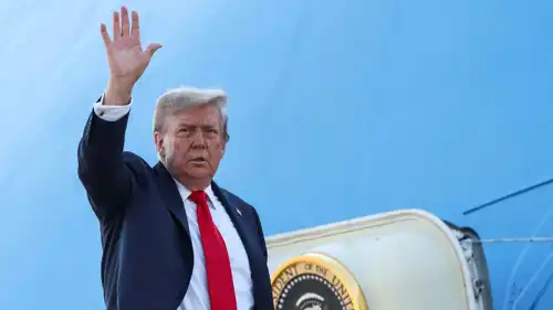 ترامب متوجها إلى ألاسكا